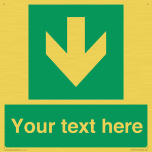 Custom Safe Condition Down arrow